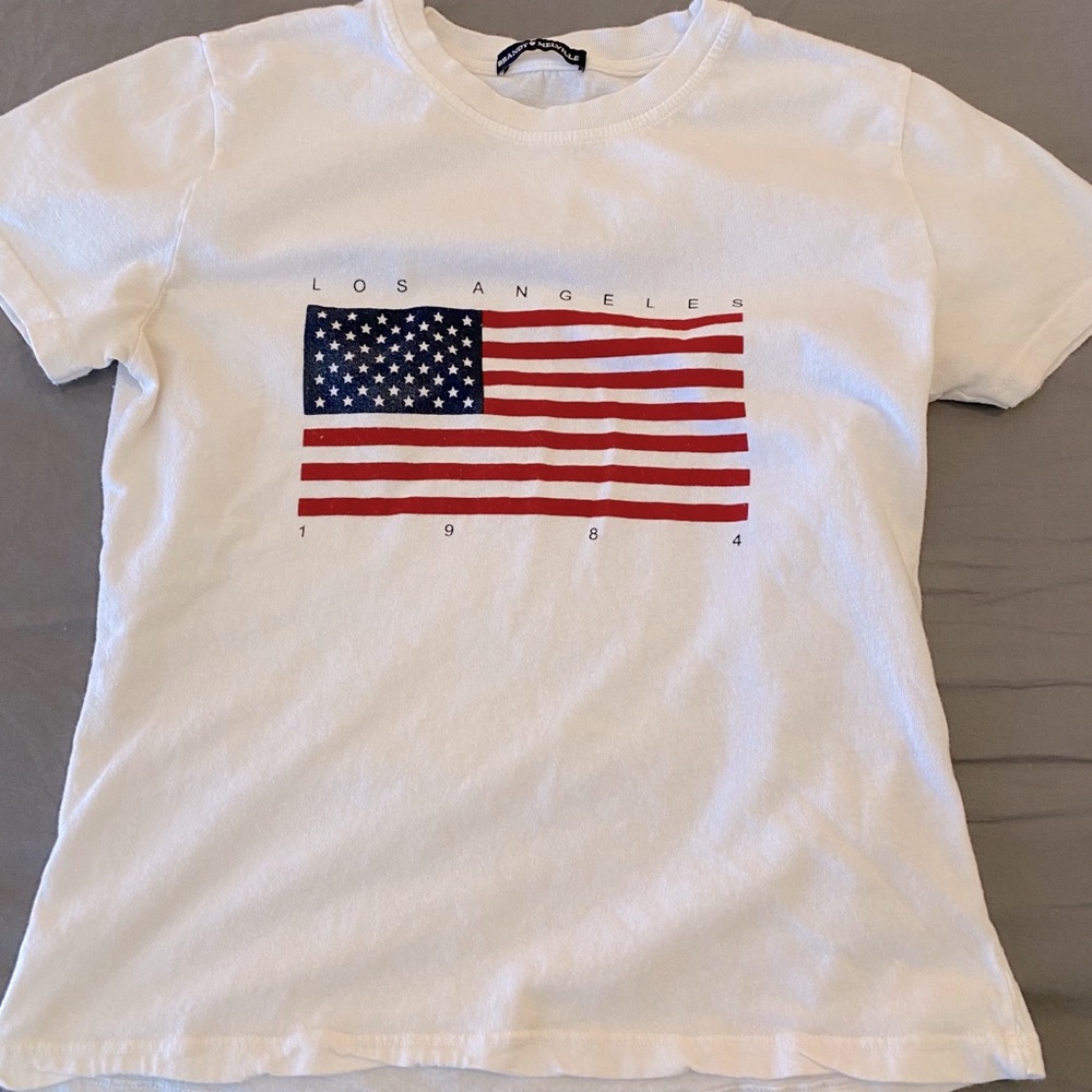 White Brandy Melville Tee